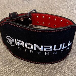 Black and Red Men's Belt
